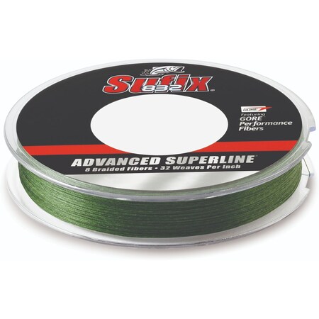 Sufix Advanced Superline 832 Braid 20 lb LowVis Green 300 yd 660-120G